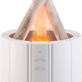 Bonfire Aromatherapy Essential Oil Diffuser USB Ultrasonic Air Humidifier with Flame Lamp Home Aroma Diffuser Remote Control