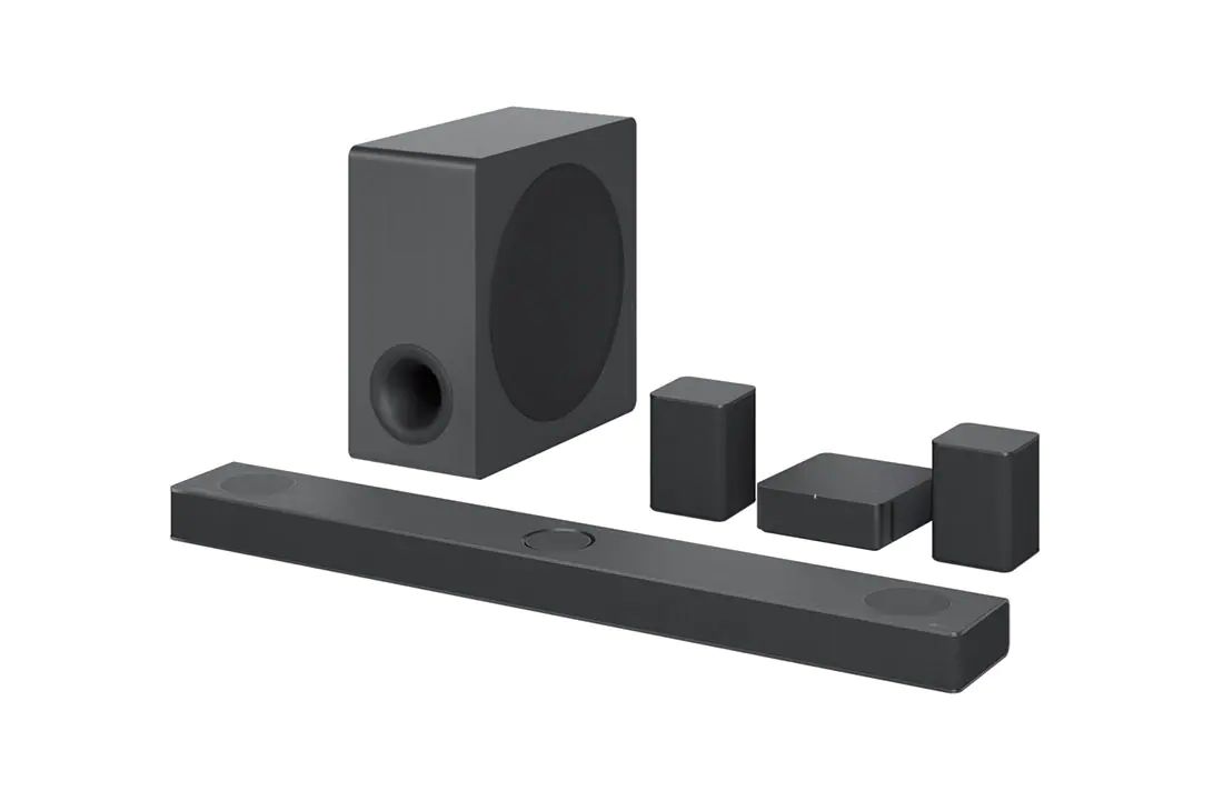 LG S80QR 5.1.3ch Sound bar with 4ch Rear Speakers, Center Up-Firing, Dolby Atmos DTS - Image 2