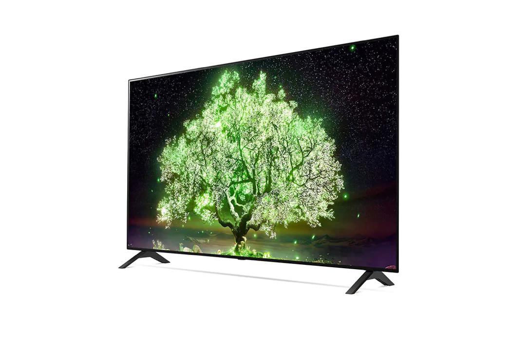 LG 55 Inch OLED TV WebOS Smart With ThinQ AI 4K Active HDR (OLEDA1 Series) Black Model- OLED55A1PVA - Image 2