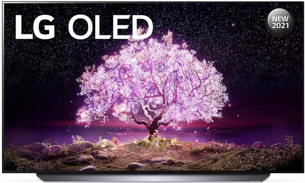 LG 83 Inch OLED 4K Smart TV, C1 Series, HDR 10 Pro, 120Hz, MR21N (OLED83C1PVA)