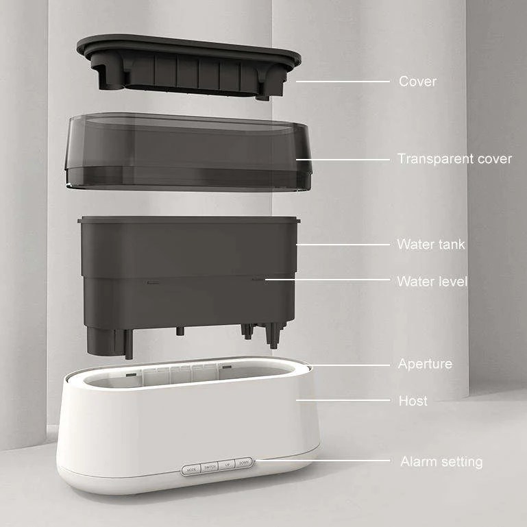 Essence Aroma Flame Diffuser with Alarm - Image 3